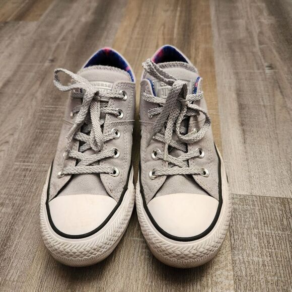 Converse All Star Womens Gray Sneakers Size 6 - Picture 2 of 10